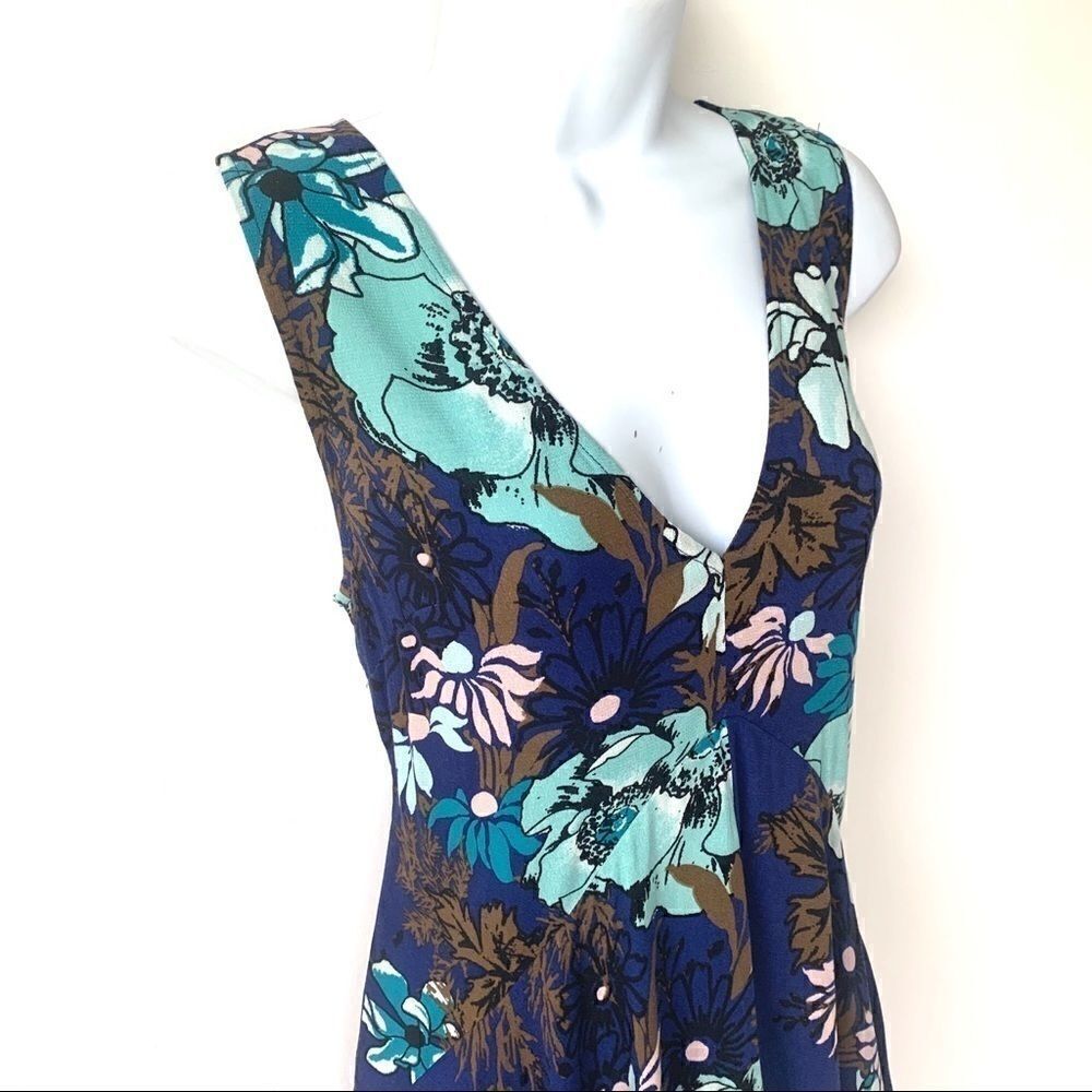 FREE PEOPLE FLORAL SWING DRESS TUNIC - Picture 2 of 8